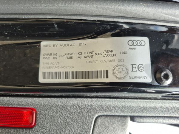 2017 Audi A4 PROGRESSIV quattro Progressiv