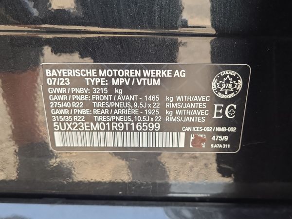 2024 BMW X7 XDRIVE40I