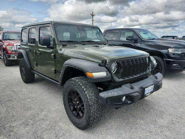 2024 Jeep Wrangler 4 Door 4x4 Willys Sport