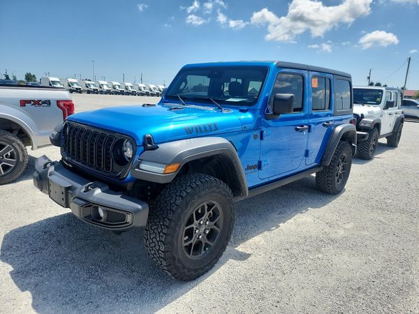 2024 Jeep Wrangler 4 Door 4x4 Willys