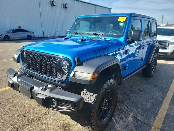 2024 Jeep Wrangler 4 Door 4x4 Willys