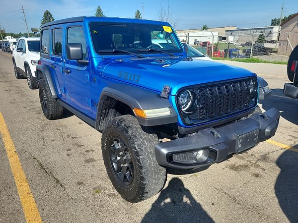 2024 Jeep Wrangler 4 Door 4x4 Willys Sport