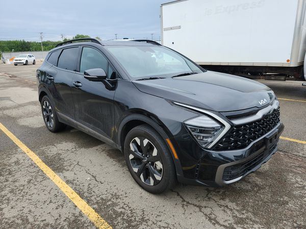 2023 Kia Sportage Awd W/black Interior X-line Limited