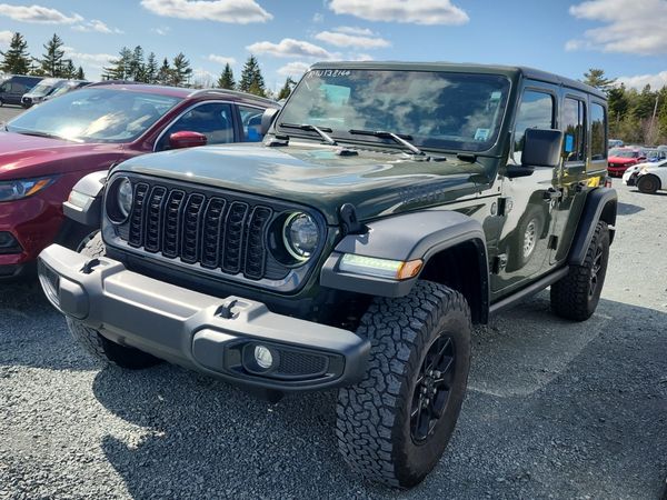 2024 Jeep Wrangler 4 Door 4x4 Willys