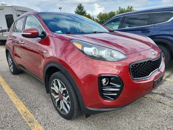 2017 Kia Sportage Awd 4dr W/black Ex Tech