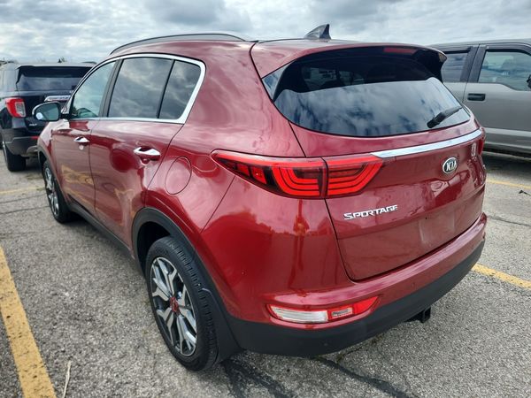 2017 Kia Sportage Awd 4dr W/black Ex Tech