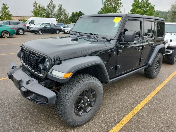 2024 Jeep Wrangler 4 Door 4x4 Willys