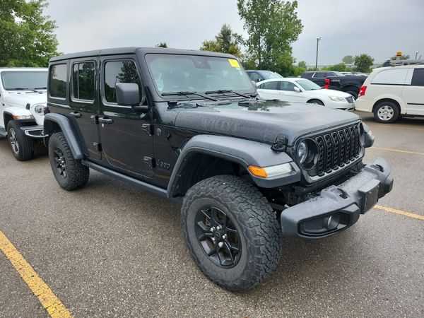 2024 Jeep Wrangler 4 Door 4x4 Willys Sport