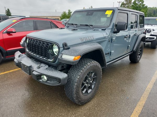 2024 Jeep Wrangler 4 Door 4x4 Willys