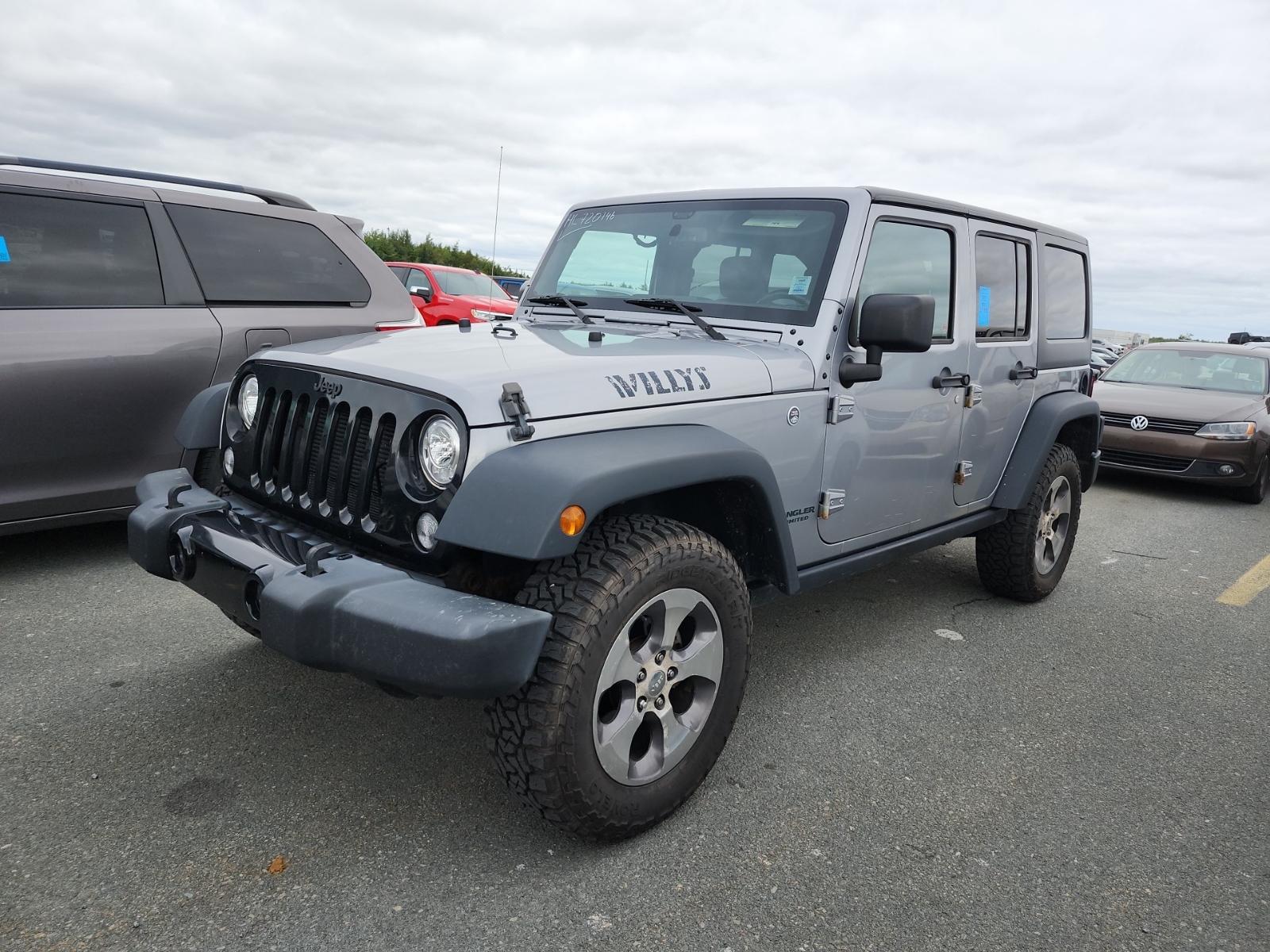 2017 Jeep Wrangler Unlimited 4wd 4dr Willys Wheeler Unlimited Sport