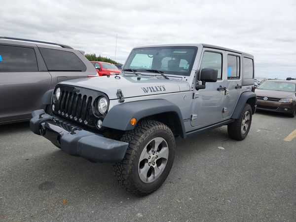 2017 Jeep Wrangler Unlimited 4wd 4dr Willys Wheeler