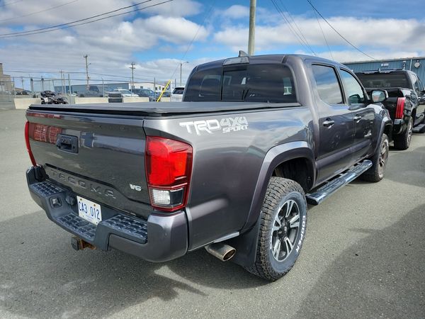 2018 Toyota Tacoma 4x4 Double Cab V6 Manual Trd Sport Crew Cab Short Bed