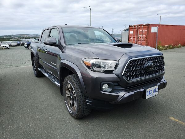 2018 Toyota Tacoma 4x4 Double Cab V6 Manual Trd Sport Crew Cab Short Bed
