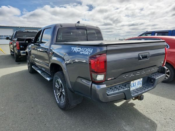 2018 Toyota Tacoma 4x4 Double Cab V6 Manual Trd Sport Crew Cab Short Bed