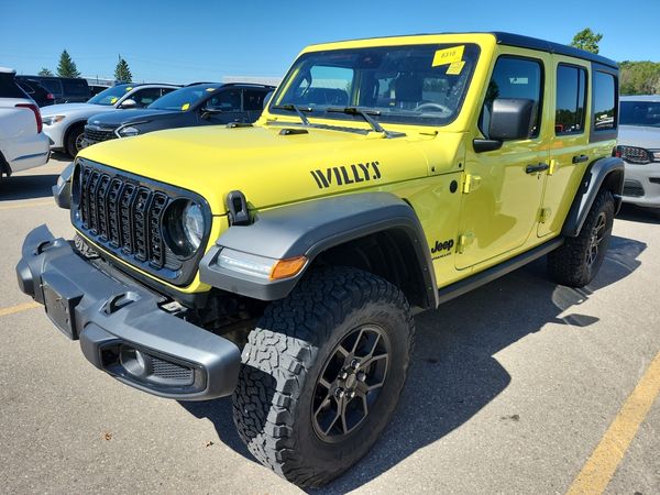 2024 Jeep Wrangler 4 Door 4x4 Willys