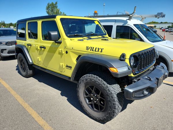 2024 Jeep Wrangler 4 Door 4x4 Willys Sport