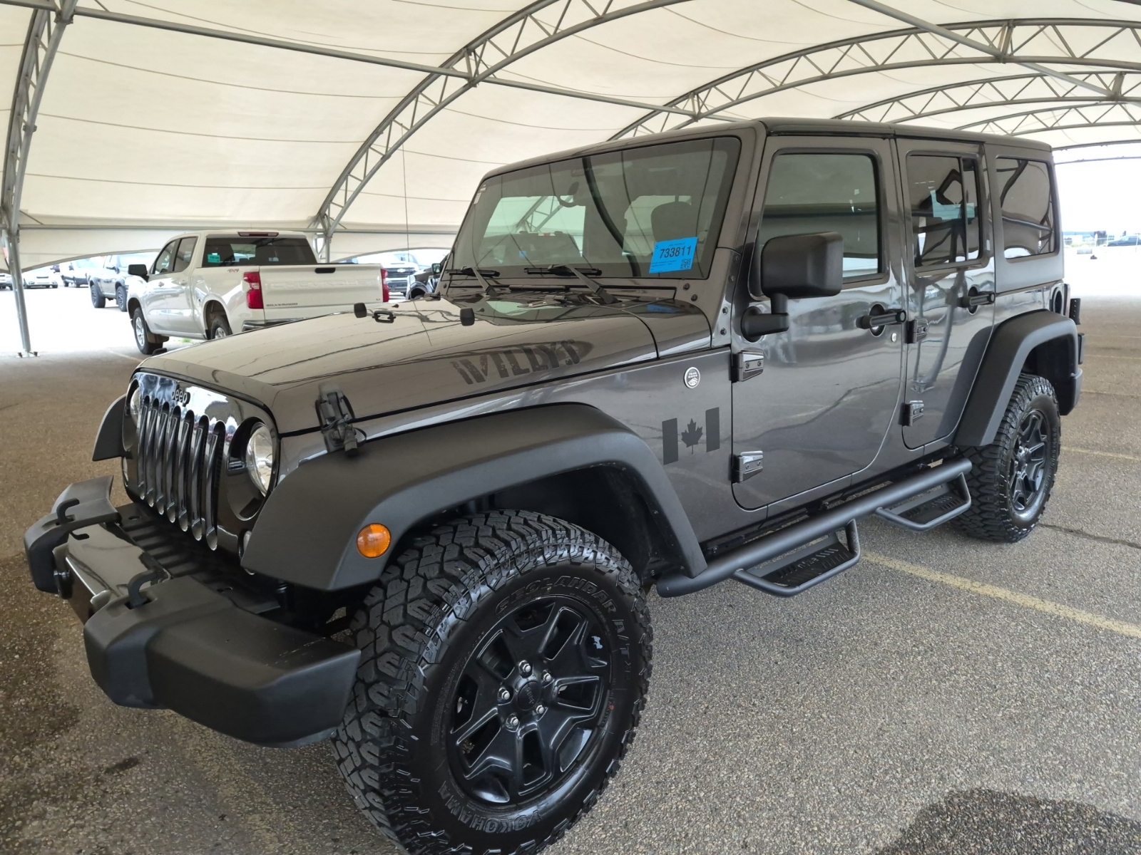 2018 Jeep WRANGLER JK UNLIMITED WILLYS WHEELER Unlimited Sport