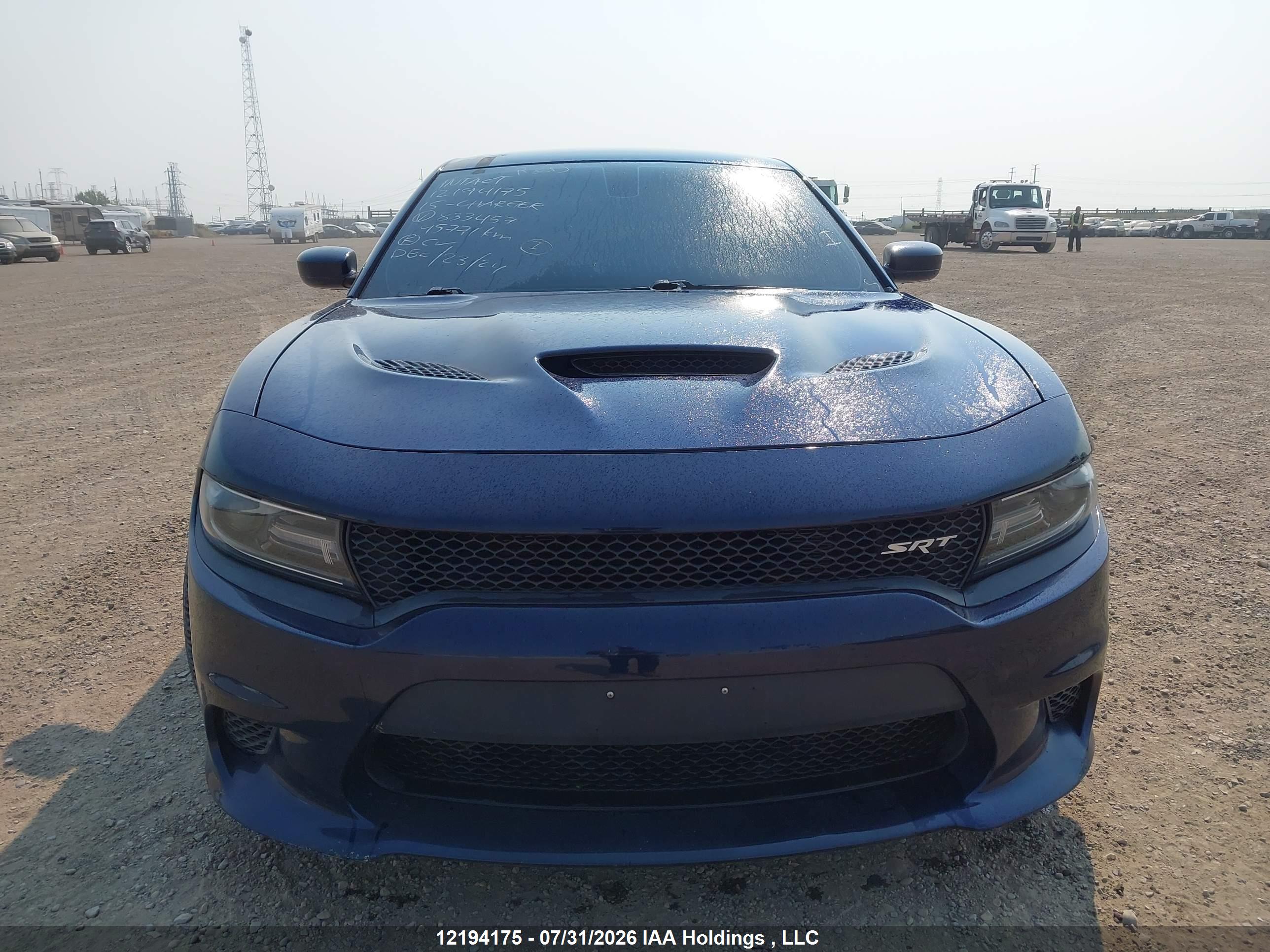 2015 DODGE CHARGER SRT HELLCAT