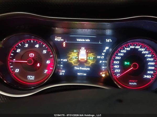 2015 DODGE CHARGER SRT HELLCAT