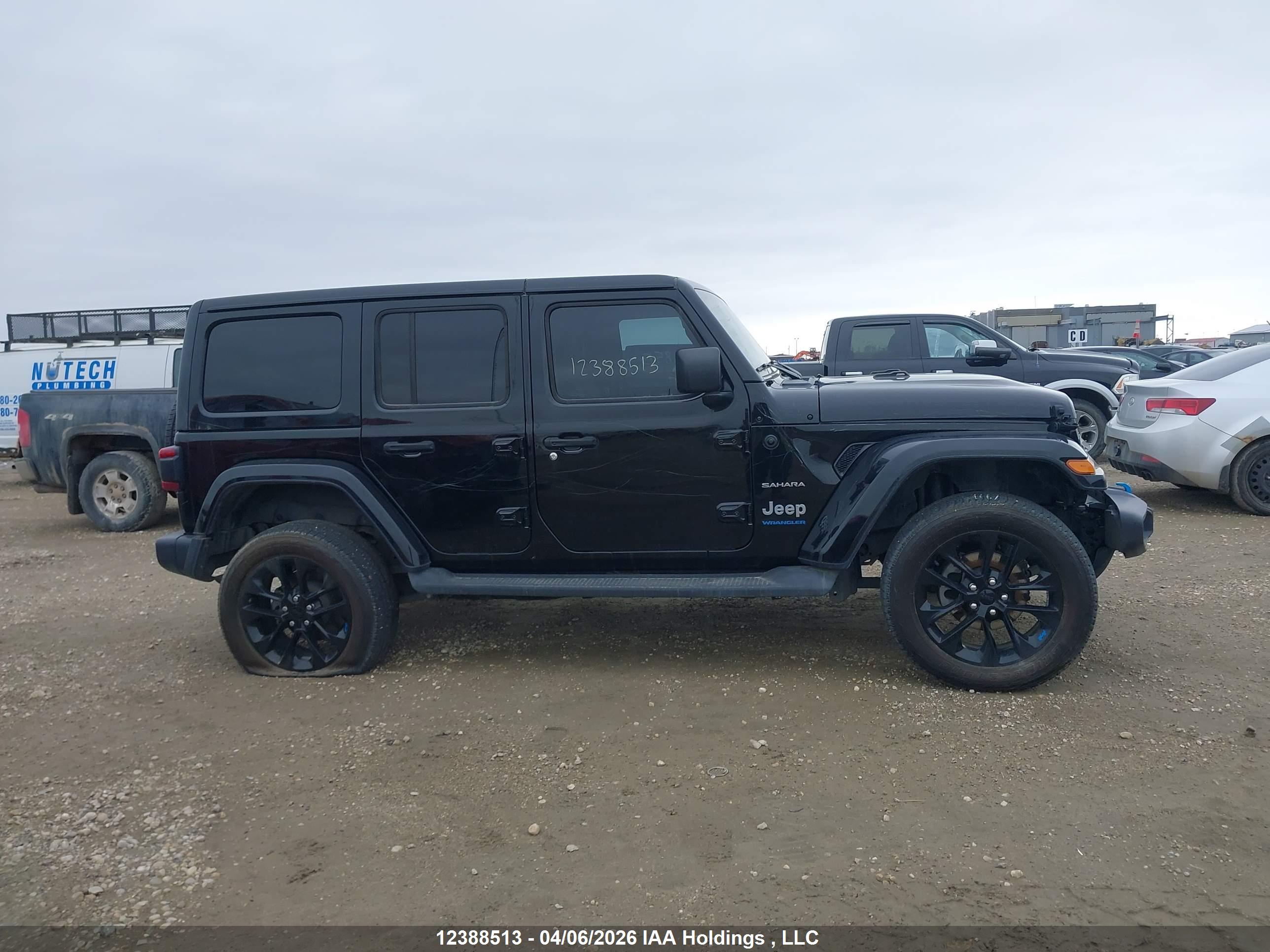 2023 JEEP WRANGLER 4XE UNLIMITED SAHARA