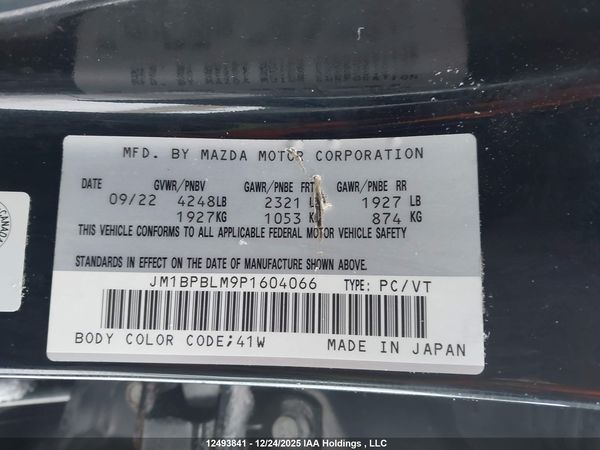 2023 MAZDA MAZDA3 Preferred Package — I19