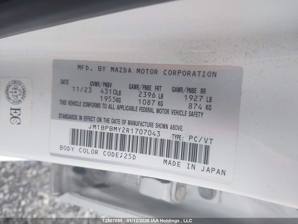 2024 MAZDA 3 GT