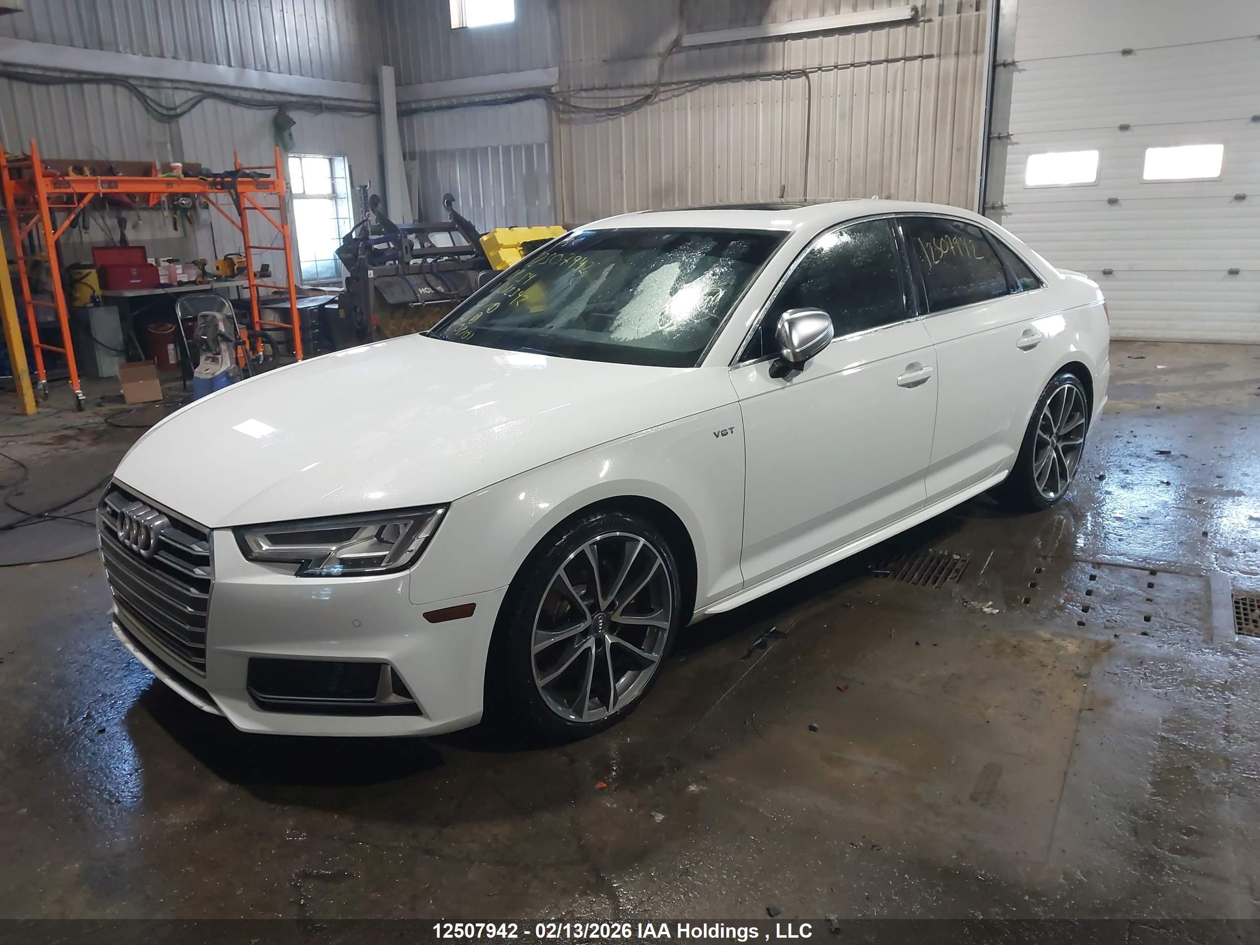 2018 AUDI S4 PREMIUM PLUS — I2