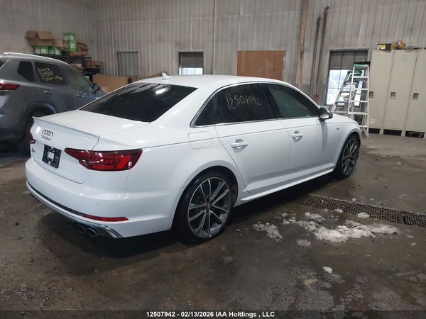 2018 AUDI S4 PREMIUM PLUS — I4