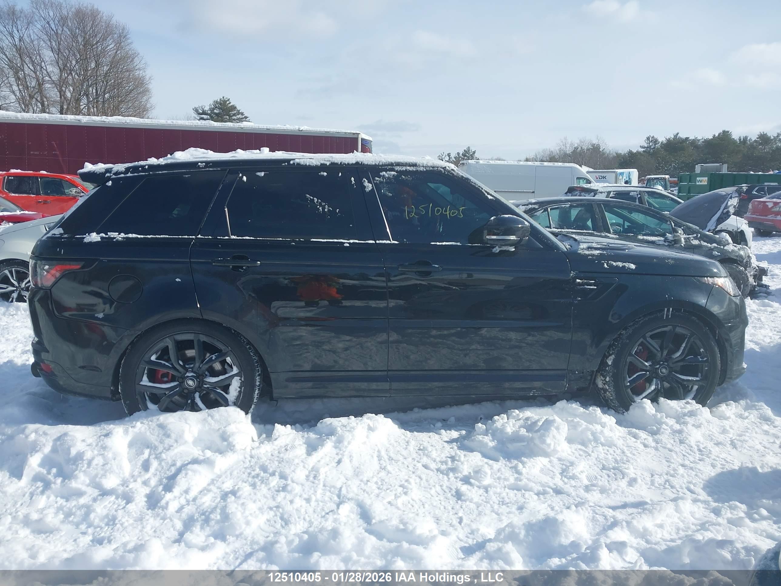 2019 LAND ROVER RANGE ROVER SPORT SVR