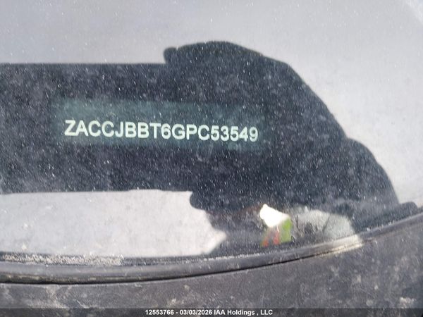 2016 JEEP RENEGADE — I19
