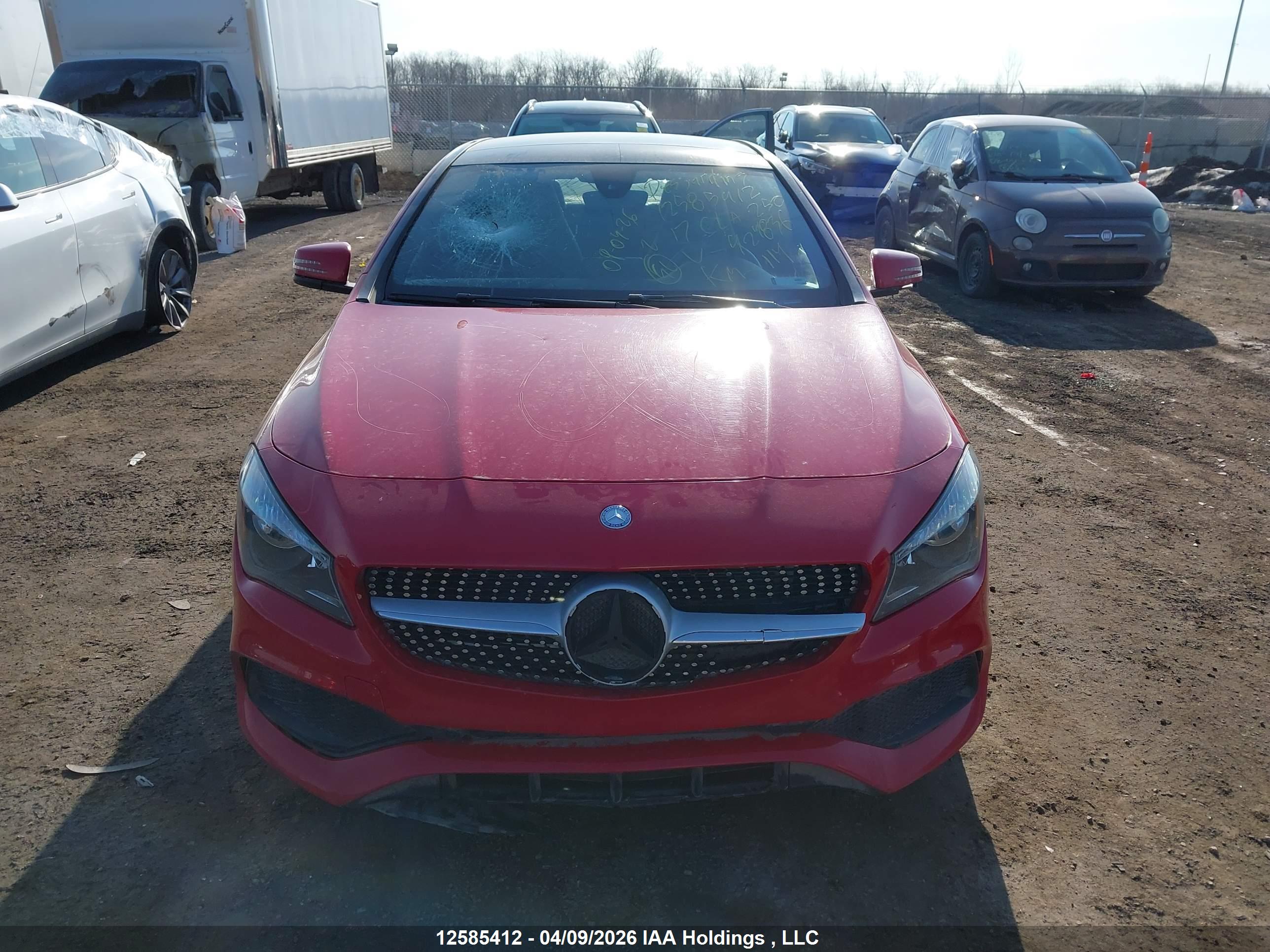 2017 MERCEDES-BENZ CLA 250 4MATIC