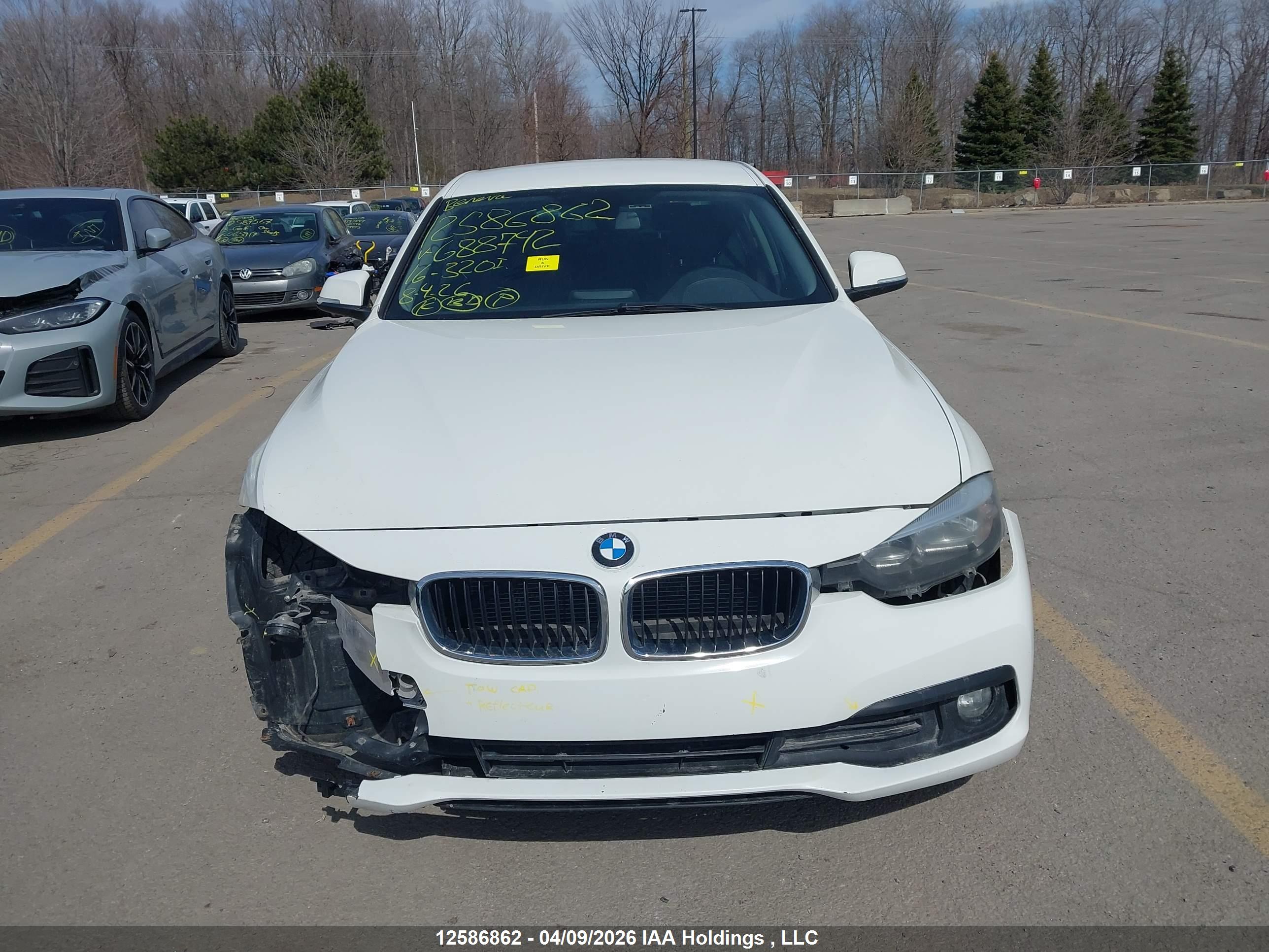 2016 BMW 320I XDRIVE