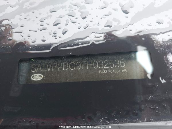 2015 LAND ROVER RANGE ROVER EVOQUE PURE PLUS — I20