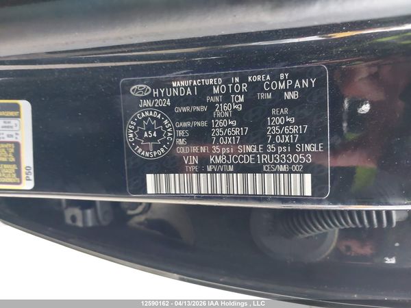 2024 HYUNDAI TUCSON SEL — I9