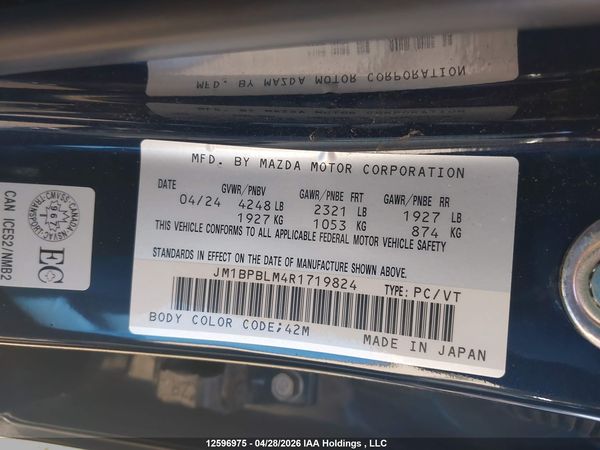 2024 MAZDA MAZDA3 Preferred Package — I9