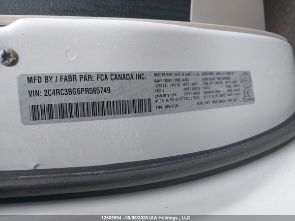 2023 CHRYSLER PACIFICA TOURING L