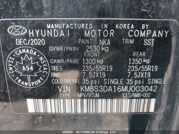 2021 HYUNDAI SANTA FE