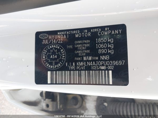 2023 HYUNDAI ELANTRA HYBRID LUXURY