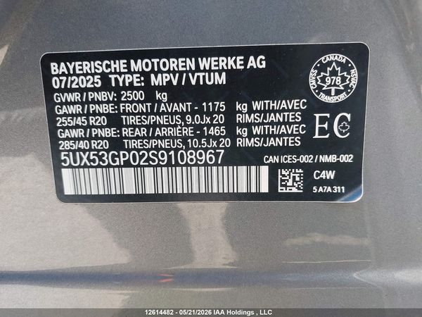 2025 BMW X3 30 XDRIVE