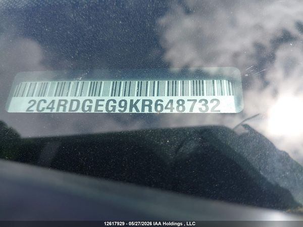 2019 DODGE GRAND CARAVAN GT