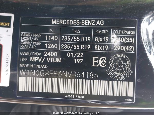 2022 MERCEDES-BENZ GLC 300 4MATIC