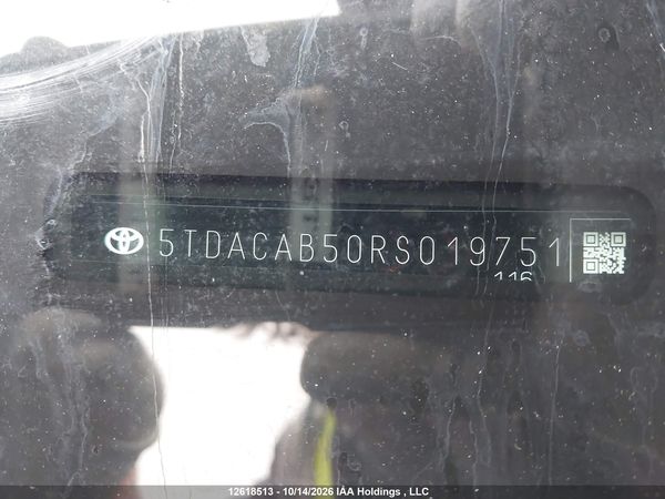 2024 TOYOTA GRAND HIGHLANDER HYBRID LIMITED — I9