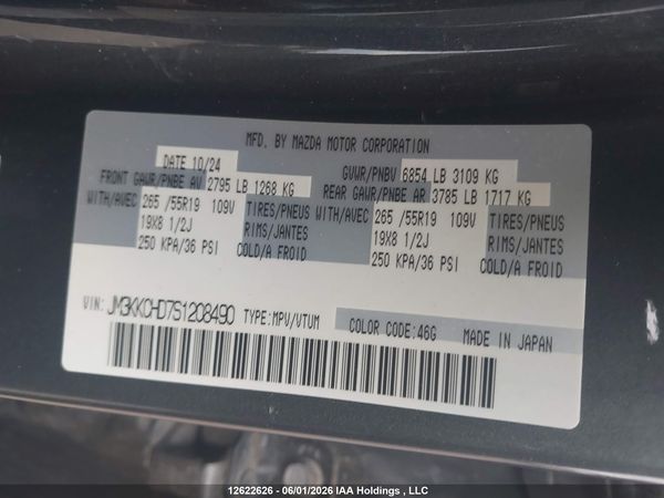 2025 MAZDA CX-90 PREMIUM SPORT
