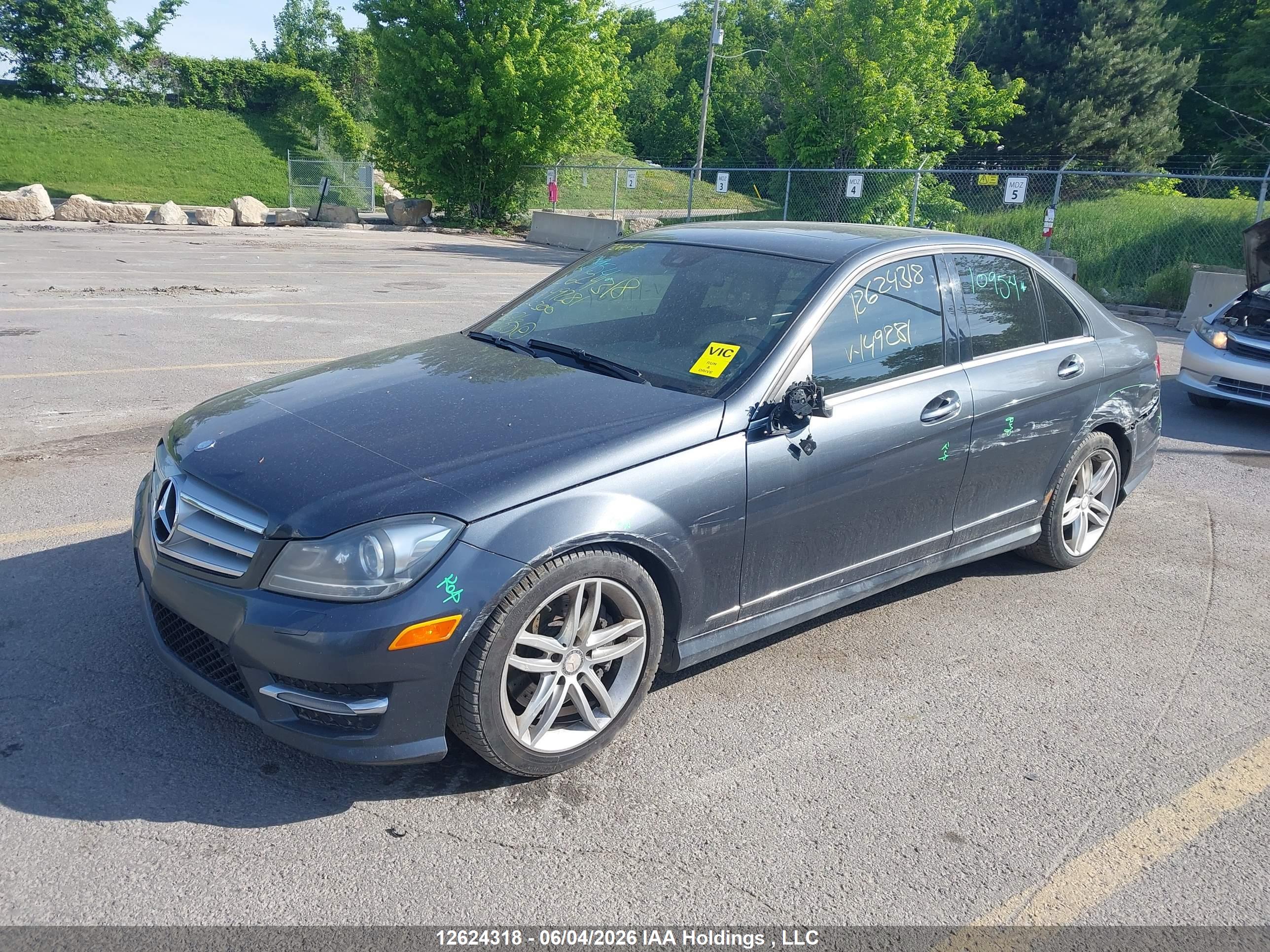 2013 MERCEDES-BENZ C 300 4MATIC — I2