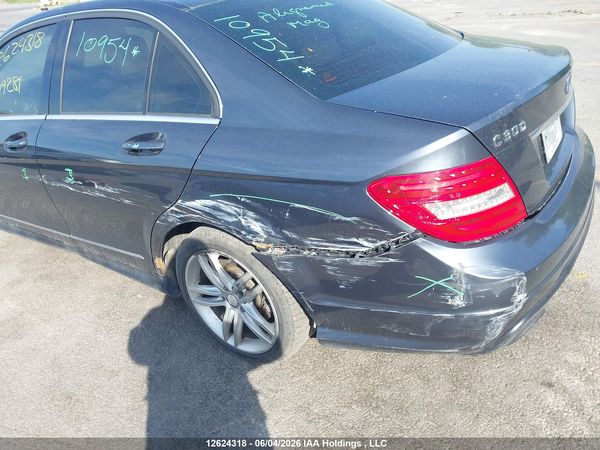 2013 MERCEDES-BENZ C 300 4MATIC — I6
