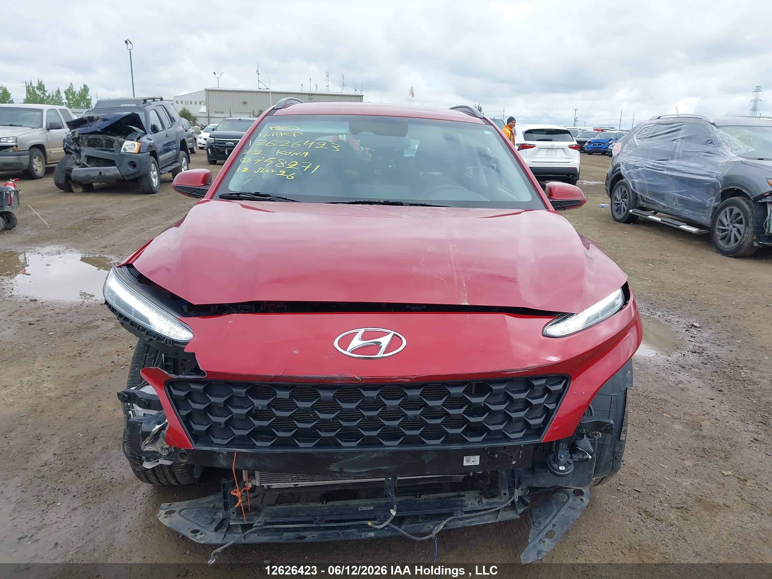 2022 HYUNDAI KONA SEL/SE