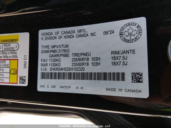 2025 HONDA CR-V SPORT