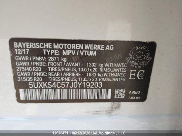 2018 BMW X5 XDRIVE35D