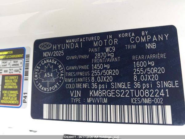 2026 HYUNDAI PALISADE PREFERRED TREND