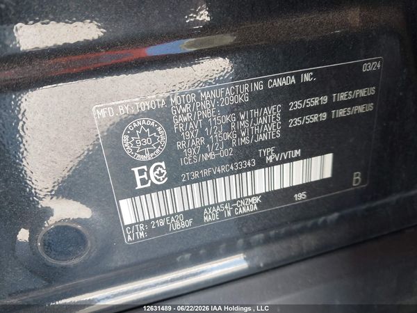 2024 TOYOTA RAV4 XLE/XLE PREMIUM